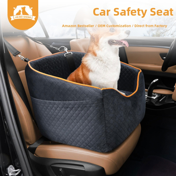 Scaun auto de siguranță pentru călătorii Amazon, vânzare fierbinte, pentru câini mici, cușcă auto, cușcă detașabilă și lavabilă