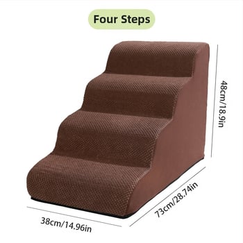 Amazon tumu Xiyin Σκάλα για κατοικίδια πάνω και κάτω Καναπές-κρεβάτι Σφουγγάρι Σκαλοπάτι Κλίση Γάτα Μικρό Σκυλάκι Σκαλοπάτια
