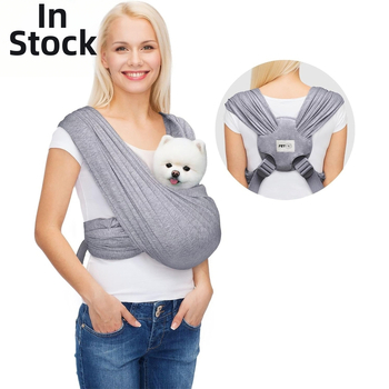 Medžiagotinis naminių gyvūnėlių krepšys, kvėpuojantis, patogus katėms ir šunims, nešiojamas krepšys, sulankstomas, didelės talpos krūtinės krepšys, T23S