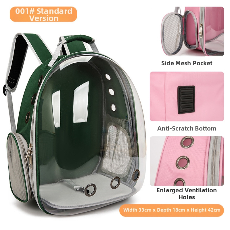 Kassikoti lemmiklooma seljakott väljaminev kaasaskantav läbipaistev kosmosekapsli lemmiklooma kott panoraamvaatega kassitarbed hingav seljakott