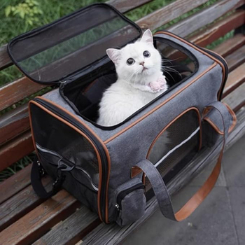 Sprogstamasis kvėpuojantis naminių gyvūnėlių krepšys meškiukas mažas šuo išeinantis augintinių kuprinė vieno peties nešiojamas automobilio katės krepšys