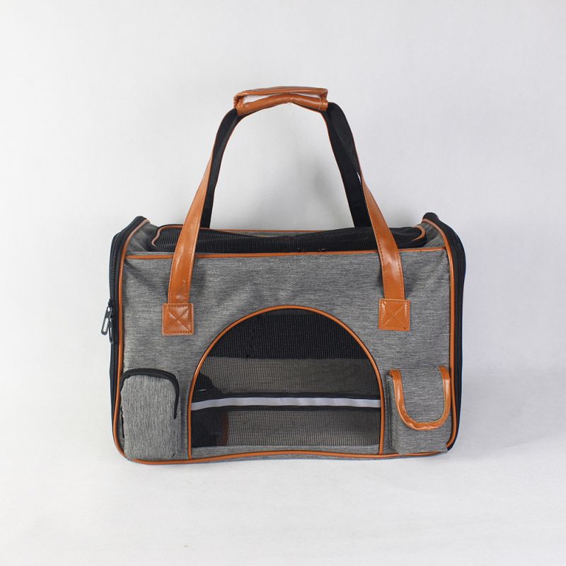 Sprogstamasis kvėpuojantis naminių gyvūnėlių krepšys meškiukas mažas šuo išeinantis augintinių kuprinė vieno peties nešiojamas automobilio katės krepšys