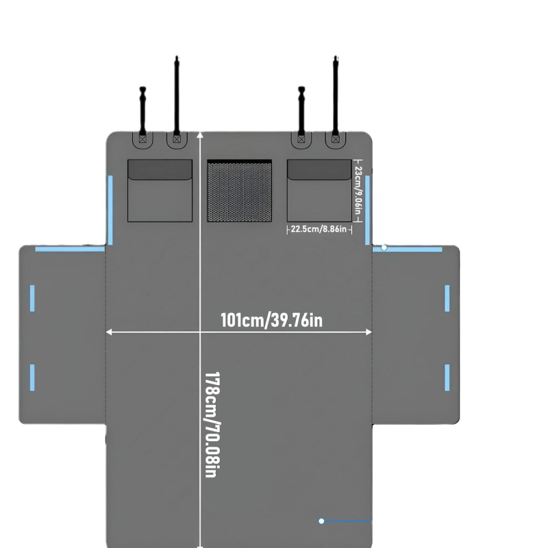 Постелка за багажник на SUV, постелка за домашен любимец за кола, възглавница за домашен любимец за куче, противозамърсена постелка, удебелена, водоустойчива