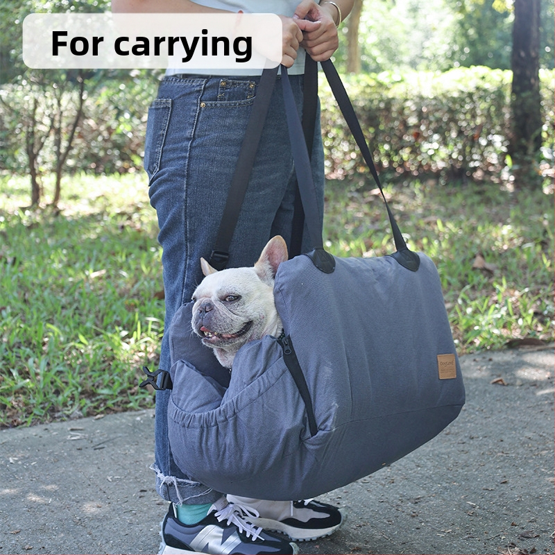 Нова кола, котешка количка, универсална предпазна седалка за кучета, четири сезона, малка количка, постелка за кола за домашни любимци