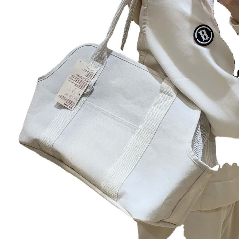 Lemmiklooma väljasõidukott Uus trendikas kott Polüesterkiust puuvilla ja linase segust lemmikloomakottide tarvikud Kassikott hulgimüük Tasuta saatmine