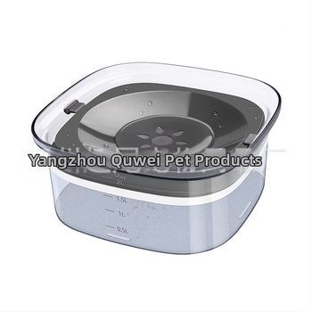 Amazon karstā izpārdošana lielas ietilpības caurspīdīga mājdzīvnieku ūdens bļoda bez mitras mutes kaķu suņu ūdens bļoda mājdzīvnieku peldoša bļoda barības piederumi