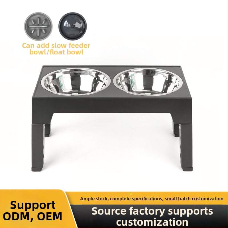 Noliktavā nerūsējošā tērauda paceļama suņu bļoda, pacelta dubultā bļoda, regulējama barotava, peldoša mājdzīvnieku bļoda, lēnas barošanas bļoda, barības bļoda