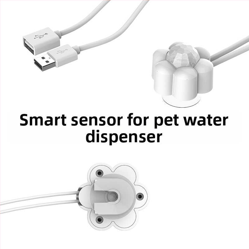 Lemmiklooma veejagaja nutikas andur infrapuna radari induktsioonkass lähedal automaatne jooksva vee söötmine energiasäästlik vaigistus