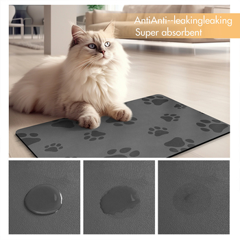 „Diatom Mud Mat“ „Amazon Pet Placemat“ – nepralaidus maitinimo kilimėlis šunims ir katėms, sugeriantis greitai džiūstantis kilimėlis