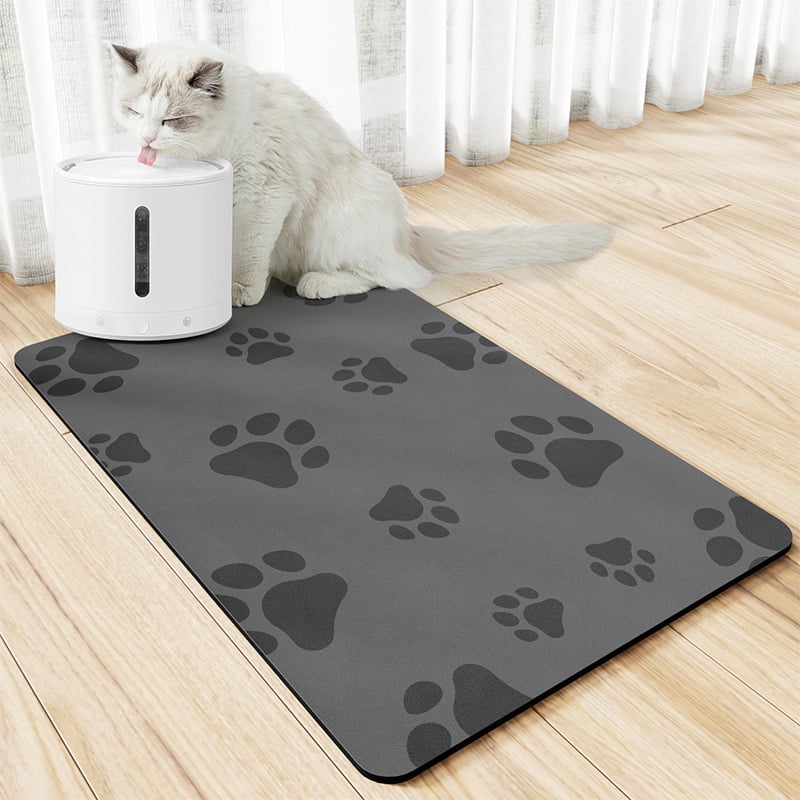 Diatom dubļu paklājiņš Amazon Pet Placemat Necaurlaidīgs barošanas paklājiņš suņiem un kaķiem Mājsaimniecības absorbējošs ātri žūstošs paklājiņš