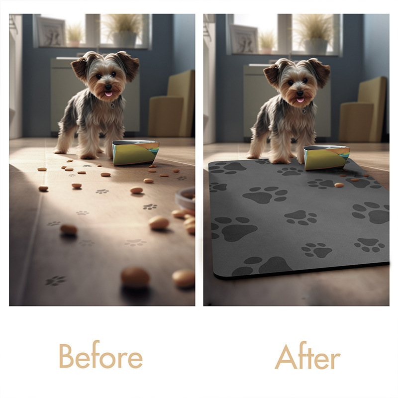 „Diatom Mud Mat“ „Amazon Pet Placemat“ – nepralaidus maitinimo kilimėlis šunims ir katėms, sugeriantis greitai džiūstantis kilimėlis