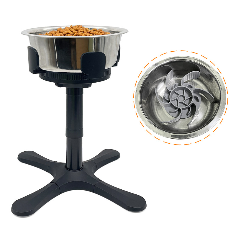 Uus lemmikloomade kaussi kronstein, tõstetav, reguleeritava kõrgusega, ümberkukkumisvastane, kõrge jalaga kallutatav koerakauss, sobib keskmistele ja suurtele koertele.