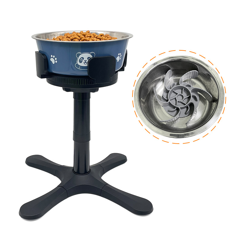 Uus lemmikloomade kaussi kronstein, tõstetav, reguleeritava kõrgusega, ümberkukkumisvastane, kõrge jalaga kallutatav koerakauss, sobib keskmistele ja suurtele koertele.