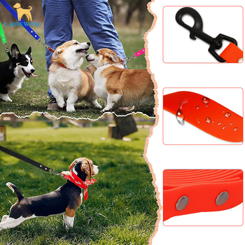 Spot Amazon Popular Pet Supplies PVC pikendatud veojõuköis veekindel koera jalutusrihm