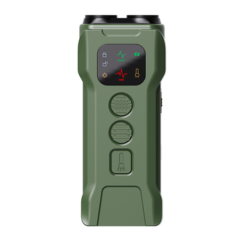 Piiriülene ultraheli koerte peletaja kolmepeaga haukumise peatamise kaasaskantav koeratreener kerge koerapeletajaga koera hammustusvastane koerapeletaja