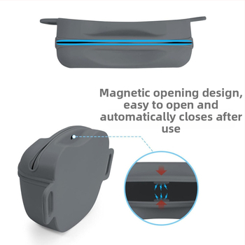 Νέα τσάντα μέσης σιλικόνης για εκπαίδευση σκύλων, φορητή ζώνη, τσάντα φαγητού για σκύλους, εξωτερική τσάντα σίτισης εκπαίδευσης σκύλων, έτοιμη σε απόθεμα