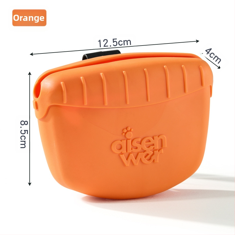 Augintinių dresūros juosmens krepšys, skirtas maitinimui, katėms ir šunims, užkandžių krepšys, skirtas šunų ėdalui lauke, nešiojamas juosmens krepšys, skirtas išeiti į lauką