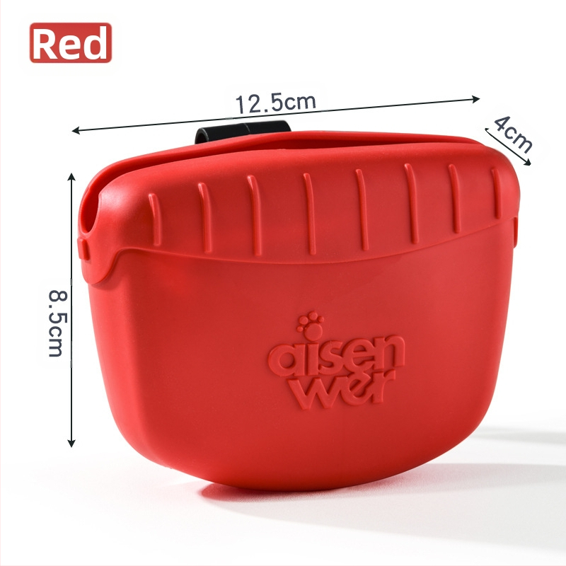 Augintinių dresūros juosmens krepšys, skirtas maitinimui, katėms ir šunims, užkandžių krepšys, skirtas šunų ėdalui lauke, nešiojamas juosmens krepšys, skirtas išeiti į lauką