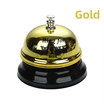 Сервираща камбана за бар плот, Сервираща камбана, Висулка за камбана, Медна камбана, Цветна златна камбана за хранене за кучета