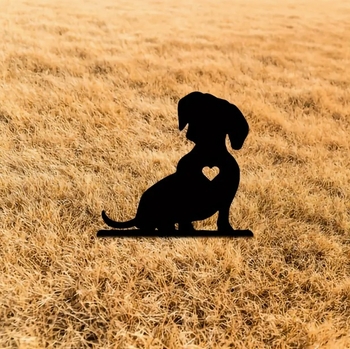 Temu гореща разпродажба метална декорация за двор кухо куче земя трансгранична независима станция модерно креативно изкуство метал