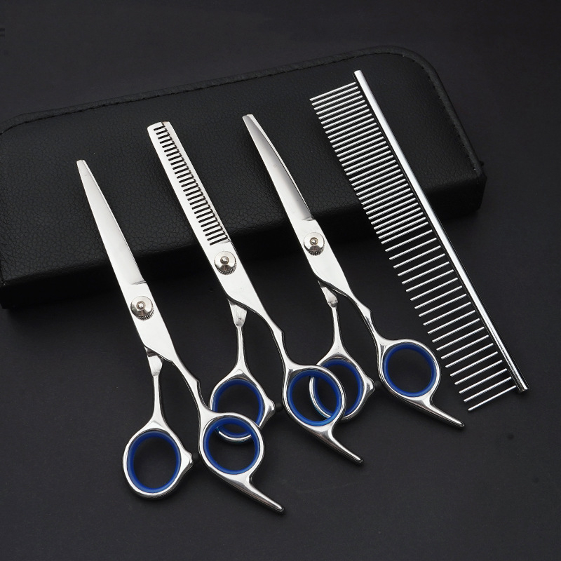 Foarfece de tuns pentru câini, cele mai bine vândute, din oțel, profesionale pentru îngrijirea animalelor de companie, dintr-o singură piesă