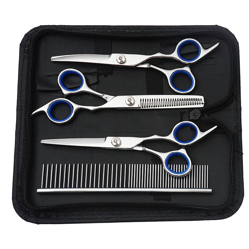 Foarfece de tuns pentru câini, cele mai bine vândute, din oțel, profesionale pentru îngrijirea animalelor de companie, dintr-o singură piesă