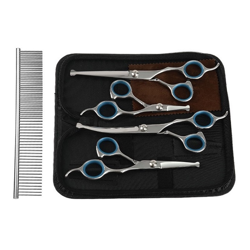 Foarfece de tuns pentru câini, cele mai bine vândute, din oțel, profesionale pentru îngrijirea animalelor de companie, dintr-o singură piesă