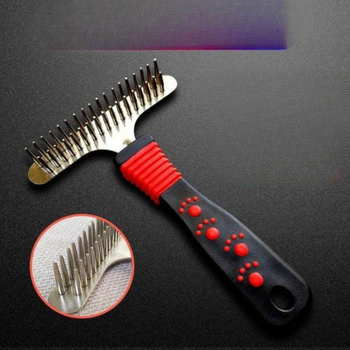 Suurele, keskmisele ja väikesele koerale mõeldud kamm, kaherealine kamm, nõelkamm, paks karv, kuldne karv, kaisukaru, kassi servaga, lambakoera kamm, hari, karvaeemalduse tööriist