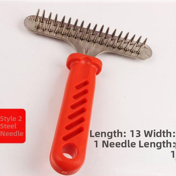 Suurele, keskmisele ja väikesele koerale mõeldud kamm, kaherealine kamm, nõelkamm, paks karv, kuldne karv, kaisukaru, kassi servaga, lambakoera kamm, hari, karvaeemalduse tööriist