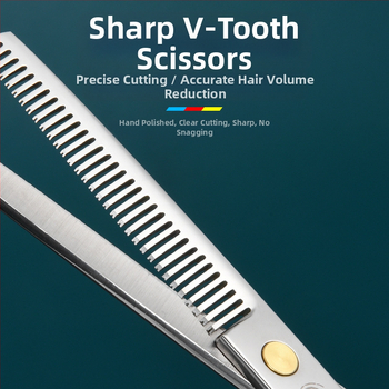 7-инчови ножици за красота на домашни любимци, ножици за зъби, плоски ножици, ножици за подстригване на косми за домашни любимци, ножици за извита коса за рязане на кучета, инструменти за котки, костюм