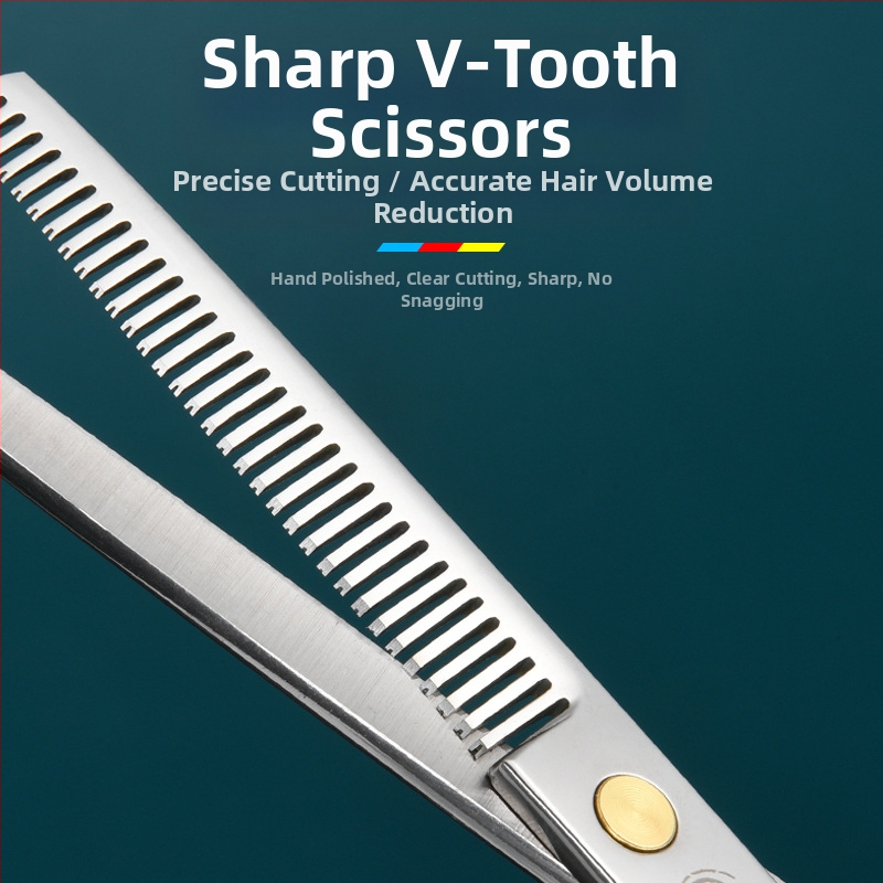 7-инчови ножици за красота на домашни любимци, ножици за зъби, плоски ножици, ножици за подстригване на косми за домашни любимци, ножици за извита коса за рязане на кучета, инструменти за котки, костюм