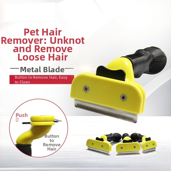 Võti kass ja koer lähevad hõljuma juukseid tirides juukseid peksma nuga pleekinud karvad kamm lemmikloomade kamm lemmikloomade ilutööriist karvade peksmise nuga lemmikloom