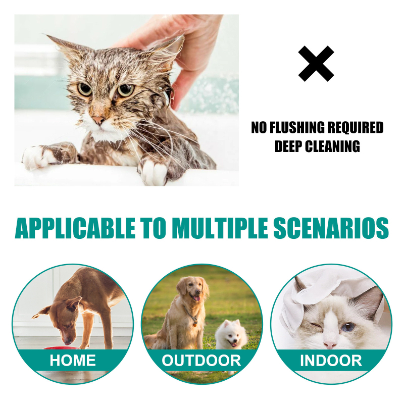 YEGBONG lemmikloomade pesuvabad puhastuskindad koera vannilõhna deodorant kassi puhastus keemilise puhastuse kindad