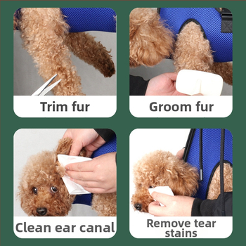 Αιώρα ομορφιάς για κούρεμα νυχιών γάτας και σκύλου, μικρή και μεσαία, σταθερή κρεμαστή τσάντα πλυσίματος για γάτες και σκύλους