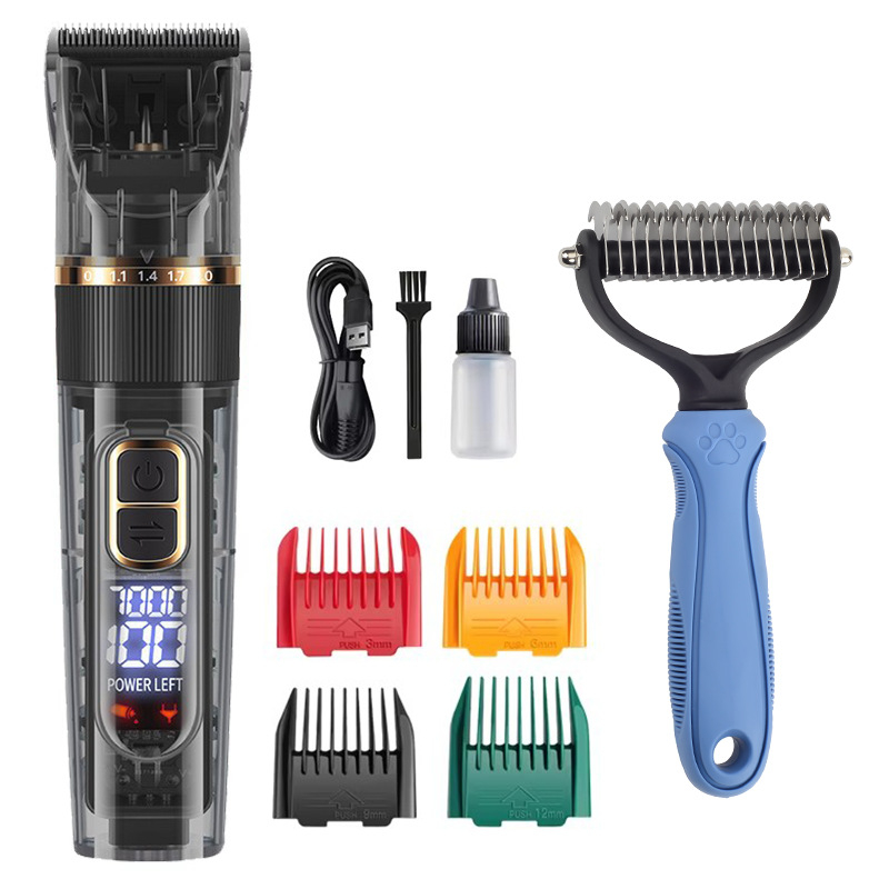 Mașină de tuns electrică Amazon Hair Pusher pentru câini, mașină de tuns electrică, mașină de tuns pentru pisici