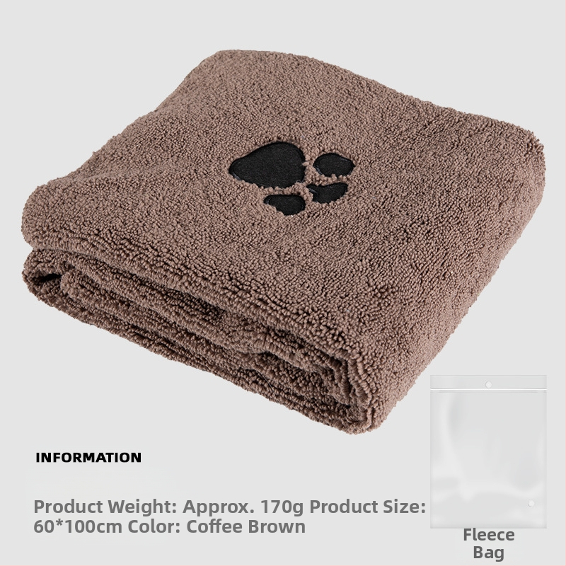 Mikropluošto naminių gyvūnėlių rankšluostis, stipriai sugeriantis, greitai džiūstantis, naminių gyvūnėlių grožio rankšluostis, dovana šuniui ir katei.