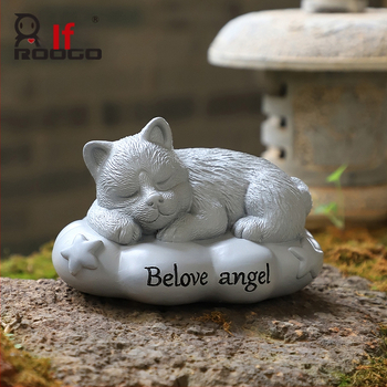 Tarpvalstybinė gyvūnų dervos imitacijos akmens augintinių atminimo urna angelui, šuniui, katei, augintinių kremavimo dėžutė didmeninė prekyba