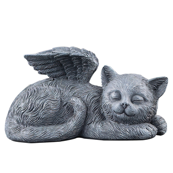 Dervos statula, augintinio antkapis, gyvūno ornamentas, memorialinis akmuo, sodo amatai, angelas, katė, šuo, augintinio memorialas