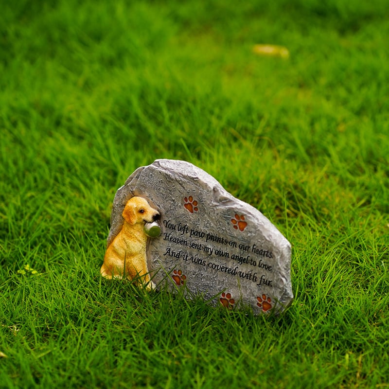 Europietiškas kūrybingas naujas gyvūnų šuniuko paminklas angelo pakabukas lauko kiemo sodo pakabukas dervos amatai