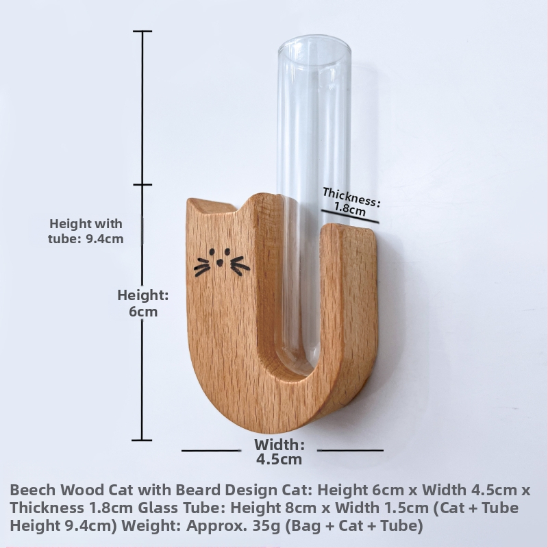 Täispuidust lemmikloomade karvade mälestuskarp, kassihabemega külmkapi kleebiste kollektsioon, suveniirkoer, kassihabeme koguja