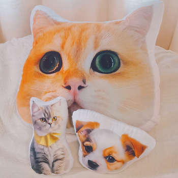 Tulnuka kole padi ilma valge servata, kaheinimesevoodi komplekt, kole kassi foto, kass, koer, nukk, topelt isetegemise padi