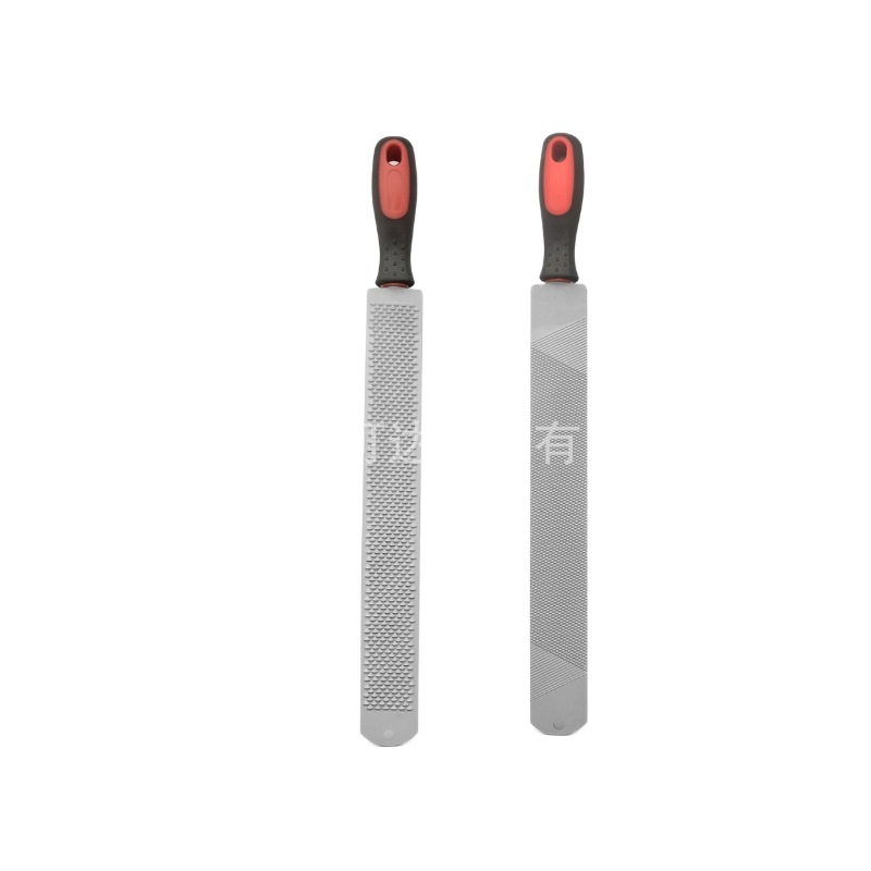 В наличност 8-инчова 14-инчова пила за подкови, двустранен инструмент за ремонт на копита, пила за подкови за коне с дръжка, инструмент за грижа за подкови