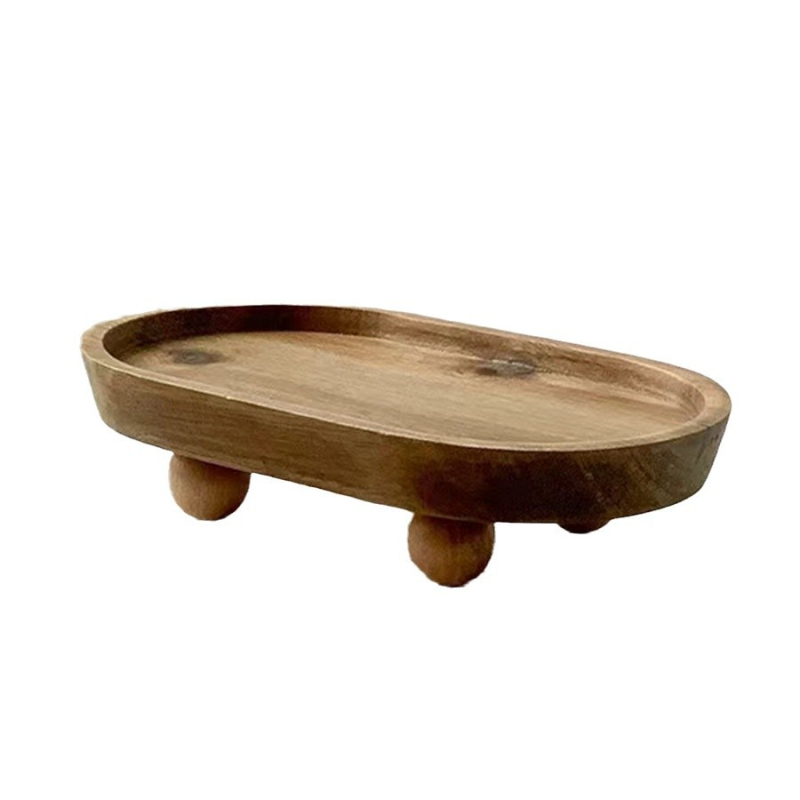 Naujas kiniško stiliaus medžio masyvo arbatos puodelio padėklas, studijų biuras, kava arbata, medinė šilumos izoliacinė lėkštė, fotografavimo produktai, mediniai papuošalai