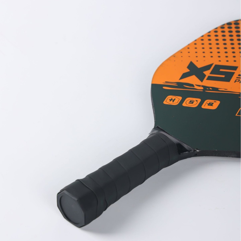 Трансгранична комбинация от ракета за топка за туршия, 2 ракети, изпращане, чанта за 4 топки, оранжева, за открито