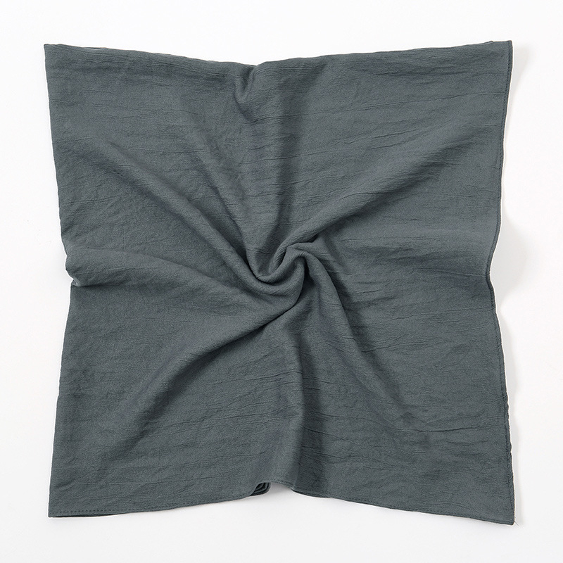 2025 m. europietiškos ir amerikietiškos, karštai parduodamos etninio stiliaus skaros pavasariui ir rudeniui, vintažinės, meniškos, vientisos spalvos, kvadratinės, madingos, elegantiškos „Baotou“ skaros