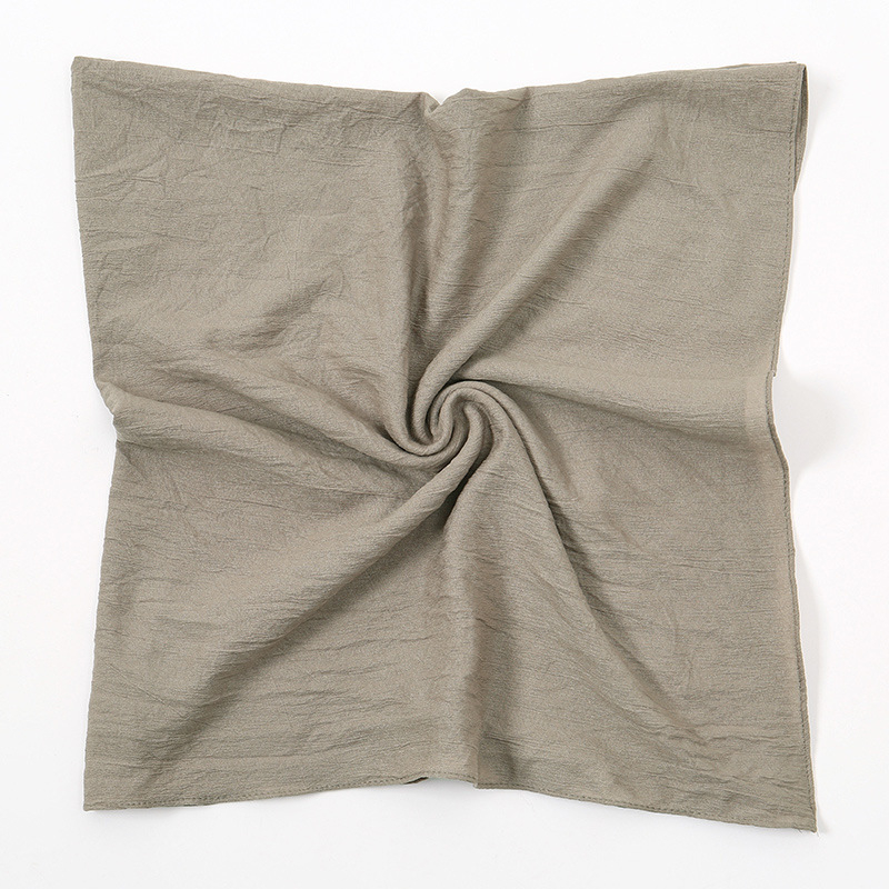 2025 m. europietiškos ir amerikietiškos, karštai parduodamos etninio stiliaus skaros pavasariui ir rudeniui, vintažinės, meniškos, vientisos spalvos, kvadratinės, madingos, elegantiškos „Baotou“ skaros