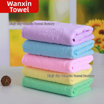 Hulgimüük 30*70 reljeefne karupea värviline rätikuputka ühe dollari suurune pehme imav lintpesurätik