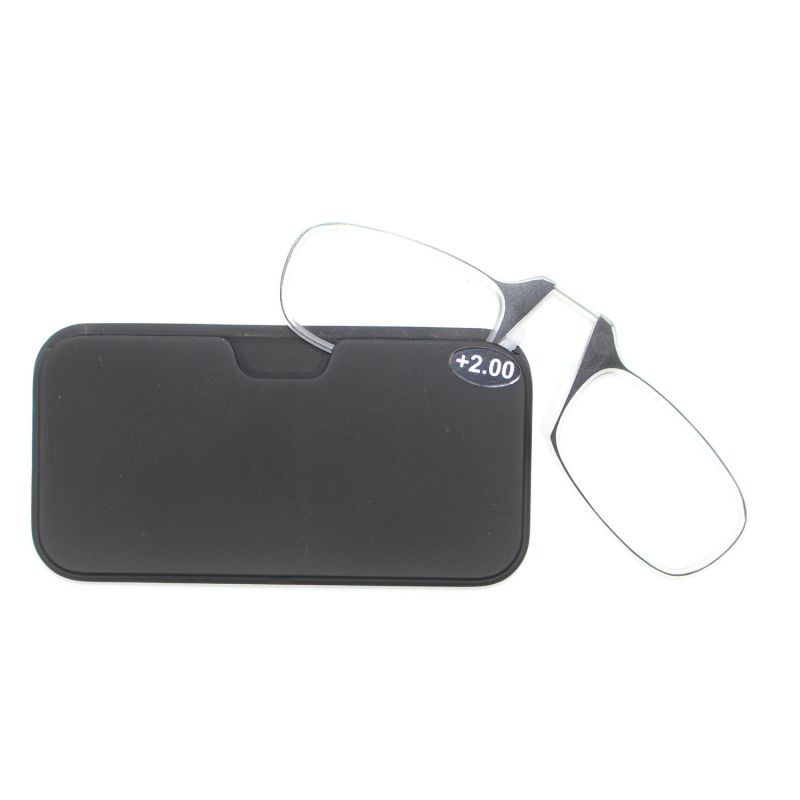 Tarpvalstybinis karšto išpardavimo atnaujintas silikoninis nosies laikiklis, kortelės tipo nosies presbiopsio akiniai, piniginė, mobiliojo telefono nosies laikiklis presbiopsio akiniai