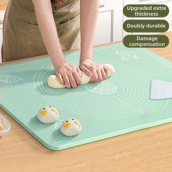 Silikoonist sõtkumismatt, toidukvaliteediga majapidamisnuudlite ja paneelide sõtkumismatt, libisemiskindel, suur, suur pelmeenide valmistamise laud köögile