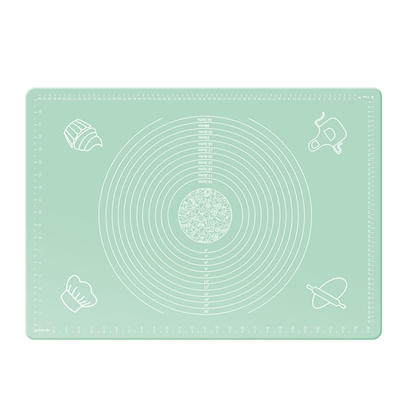 Silikoonist sõtkumismatt, toidukvaliteediga majapidamisnuudlite ja paneelide sõtkumismatt, libisemiskindel, suur, suur pelmeenide valmistamise laud köögile